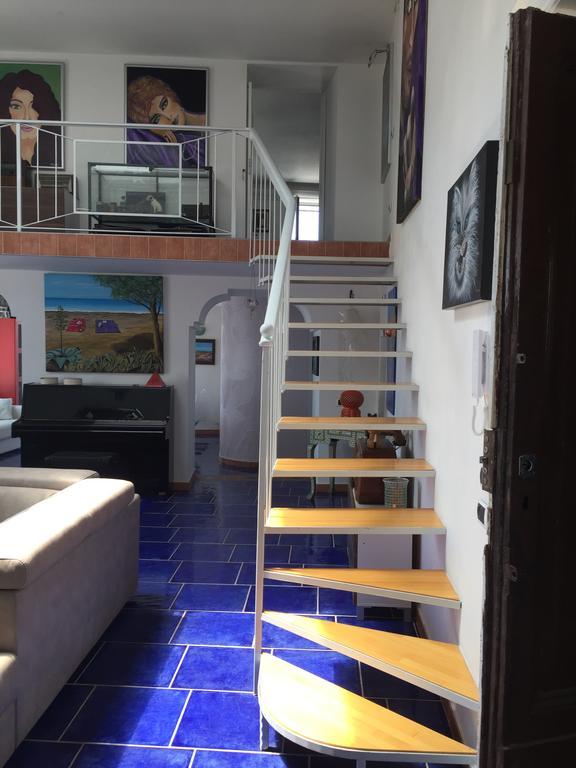 Apartamento Attico Blu Nápoles Exterior foto