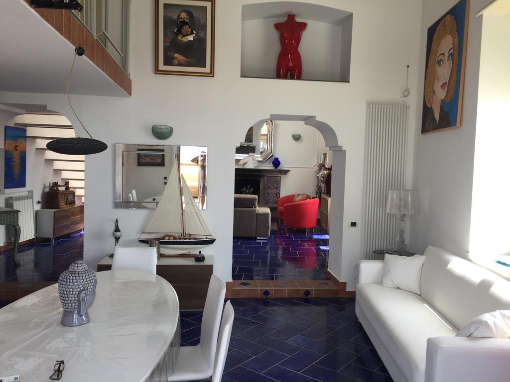 Apartamento Attico Blu Nápoles Exterior foto